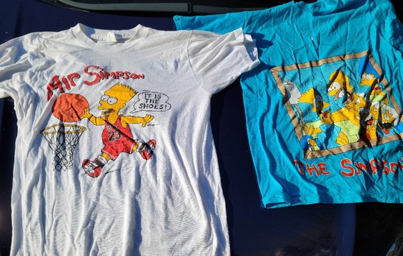 Original Bart Simpson T shirts - Picture 1 of 3